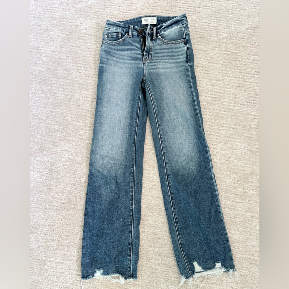 BKE Women's Light Wash Skinny Jeans